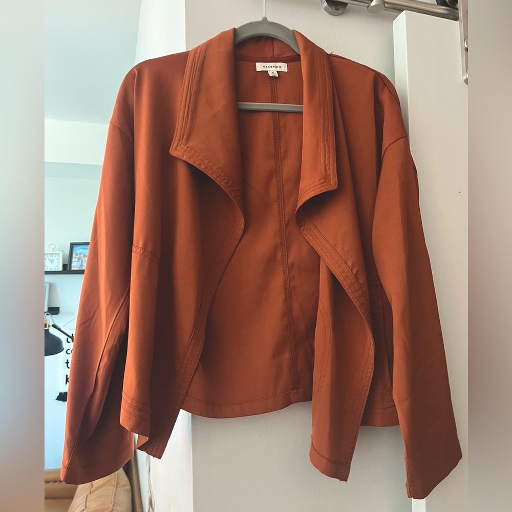 Max Studio Orange Jacket